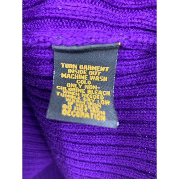 Lauren Ralph Lauren Womens Medium Sweater Luxe Old Money Fisherman Shawl Preppy - Picture 5 of 6